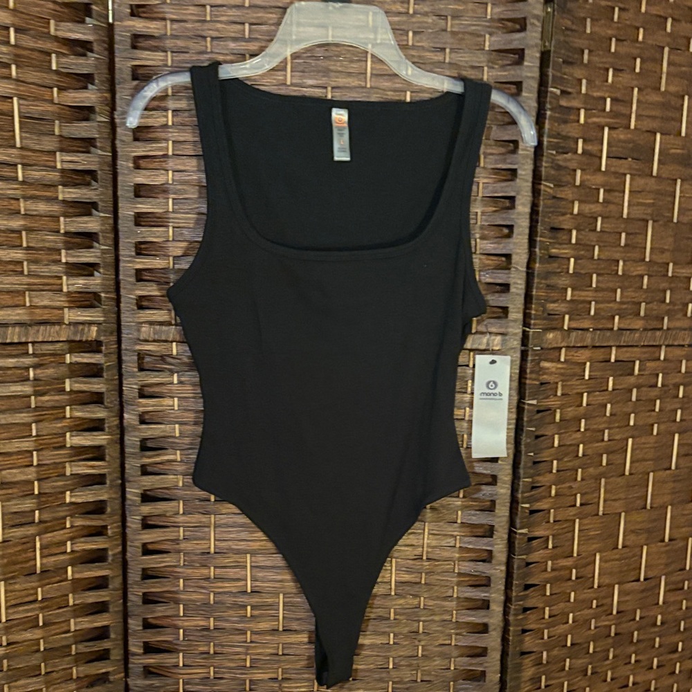 Mono B Classic Black Bodysuit - Picture 1 of 5